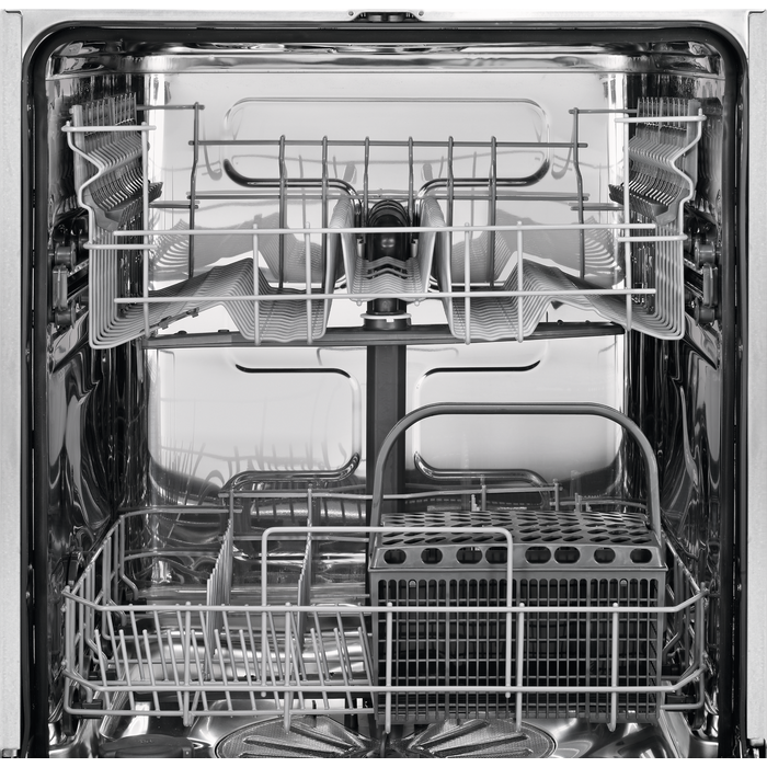 Zanussi BuiltIn Dishwasher, 13 Place Settings, 60 cm, Stainless Steel