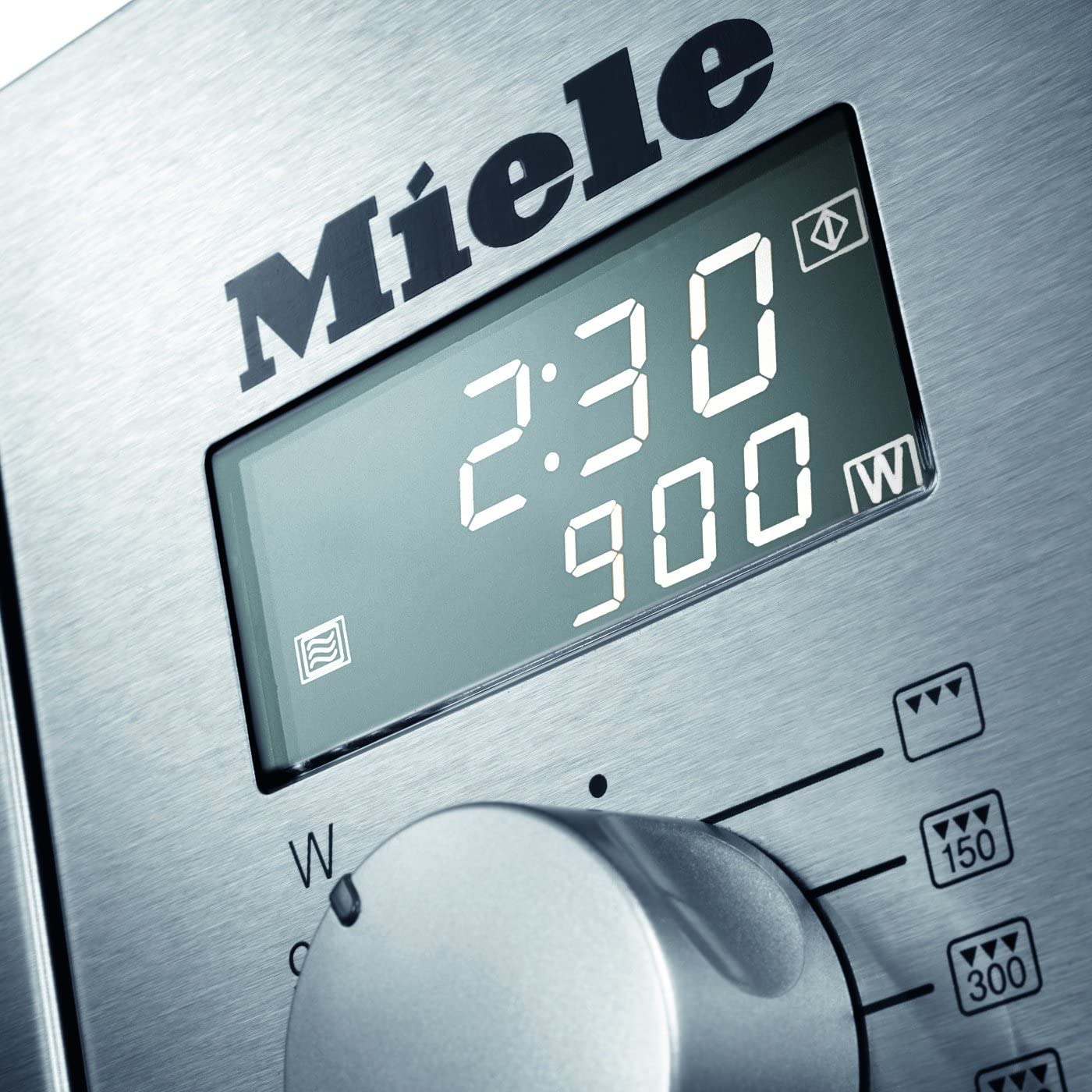 Miele Microwave Oven With Grill, 26 Liters, 900 Watt, Silver M6012 SC